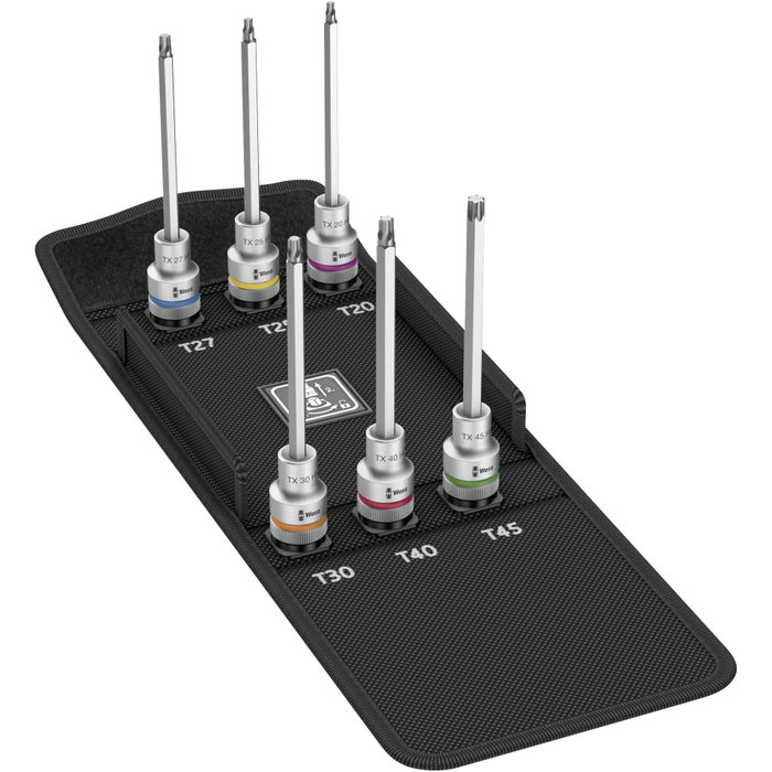 Wera 8767 C TORX HF 2 Zyklop Juego de Dados de Bits Torx con Función de Sujeción Wera 8767 C TORX HF 2 Zyklop Juego de Dados de Bits Torx con Función de Sujeción
