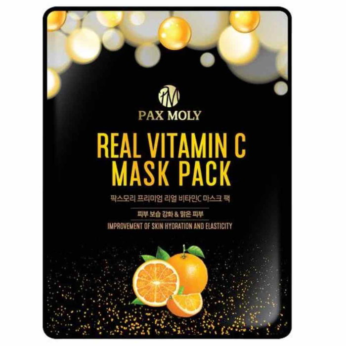 PaxMoly Real Vitamin C Mascarilla facial Iluminadora y Antienvejecimiento 25 ml PaxMoly Real Vitamin C Mascarilla facial Iluminadora y Antienvejecimiento 25 ml