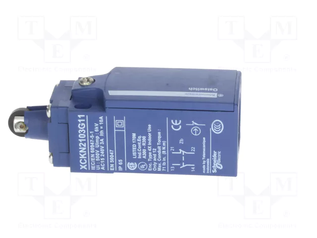 TELEMECANIQUE SENSORS XCKN2103G11 Interruptor de fin de carrera NO + NC PG11