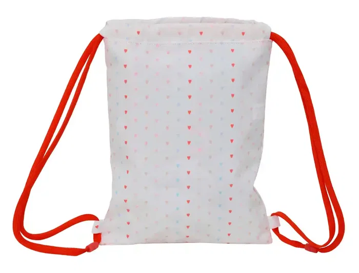 Safta Saco Plano Junior Sevilla F.C. 340x260x10 mm Saquitos Colección Oficial