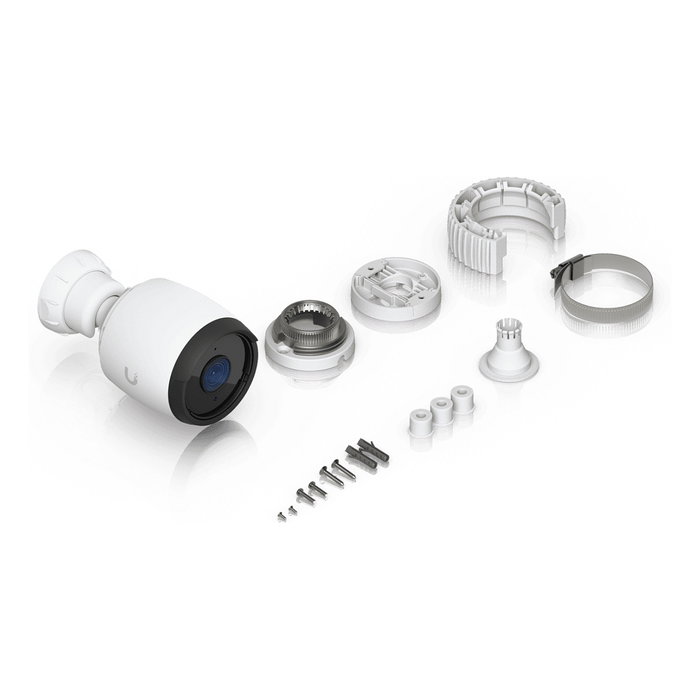 Ubiquiti Cámara de Seguridad IP UniFi UVC-G6-Bullet-B, 8 MP 4K 3840x2160, Visión Nocturna 30 m, Interior/Exterior, IP66, PoE, Ángulo Lente 109.9°, Negro