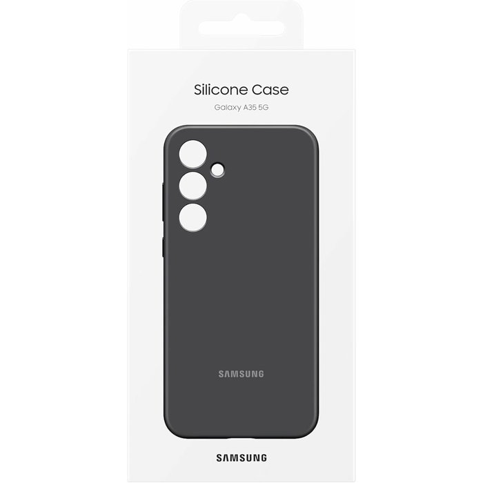 Samsung Funda de Silicona para Galaxy A35 - Negro