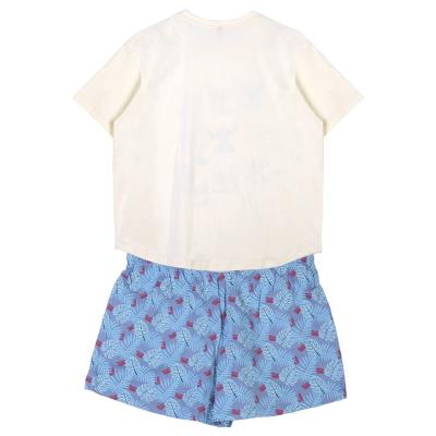 Pijama Corto Single Jersey Punto Stitch Azul XS Pijama Corto Single Jersey Punto Stitch Azul XS