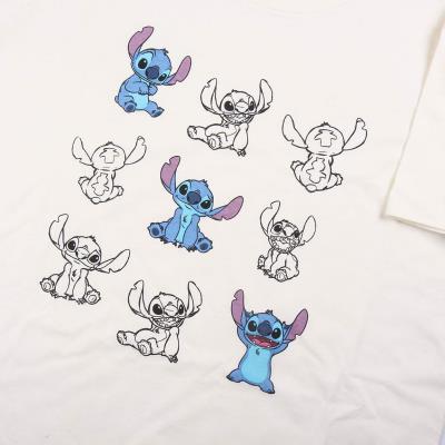 Pijama Corto Single Jersey Punto Stitch Azul XS Pijama Corto Single Jersey Punto Stitch Azul XS