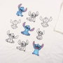 Pijama Corto Single Jersey Punto Stitch Azul XS