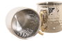 DKD Home Decor Set de 2 Tazas Coctel Moscow en Inox