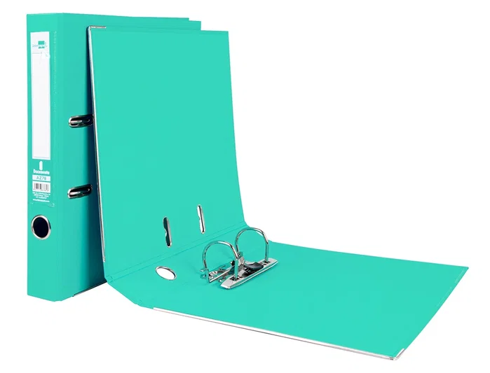 Liderpapel Archivador de palanca A4 Documenta Rado 52 mm Verde Claro