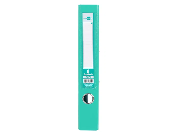 Liderpapel Archivador de palanca A4 Documenta Rado 52 mm Verde Claro