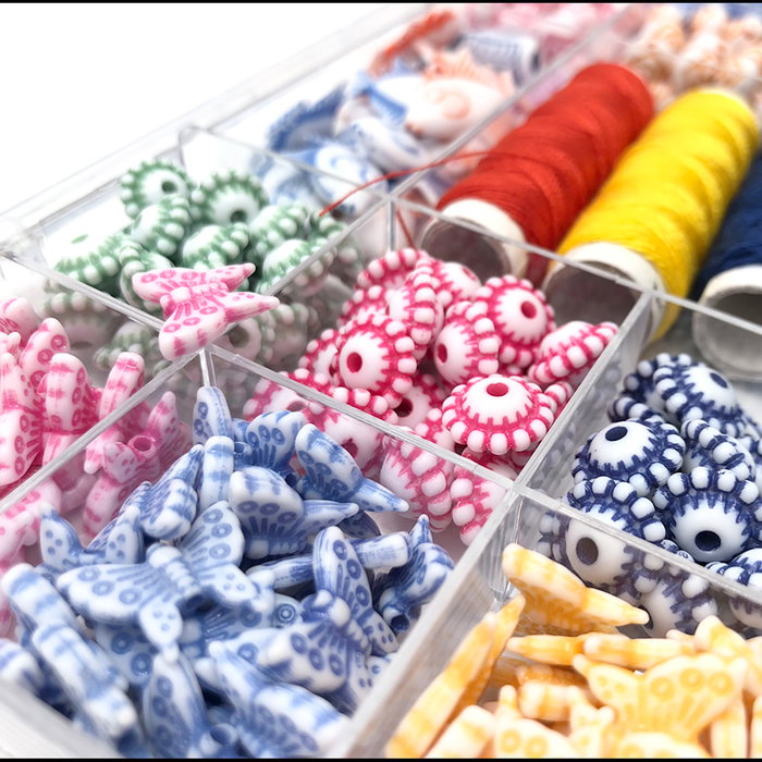 Tachan Set para Hacer Pulseras de Cuentas Alfabeto de Madera para Niños con Cuerdas