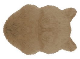DKD Home Decor Alfombra Alpino Marron 90 x 2 x 60 cm
