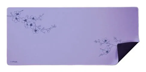Trust GXT 759 XXL Alfombrilla de Ratón Gaming 900x400 mm (Azul Púrpura) con Base Antiderrapante y Bordes Cosidos
