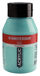 Amsterdam Standard Series Pintura Acrílica Verde Turquesa 661 1000 ml