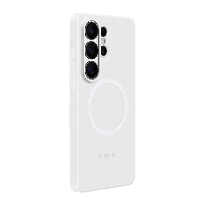 SAMSUNG Funda Silicone Magnet Case para Galaxy S26 Ultra, Blanco