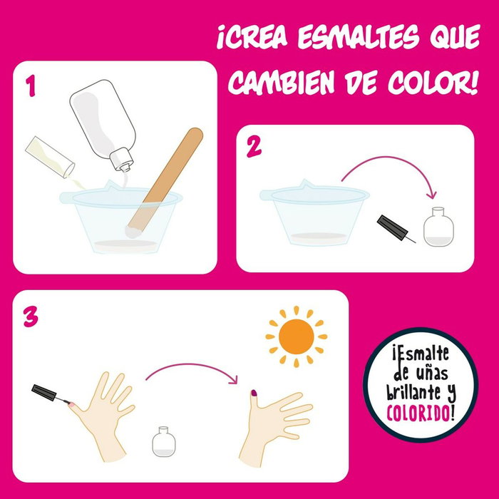 Juego de Ciencia Lisciani Giochi Laboratorio de esmalte ES (6 Unidades)