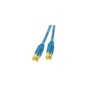 EFB Elektronik Patchkabel RJ45 Cat.6A S/FTP 1m Azul