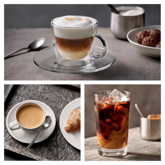 Siemens TE658209RW EQ6 Plus S800 Máquina de Café Espresso Automática, 19 bar, 1.7L, Para Granos y Molido, Negro/Acero Inoxidable