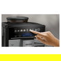 Siemens TE658209RW EQ6 Plus S800 Máquina de Café Espresso Automática, 19 bar, 1.7L, Para Granos y Molido, Negro/Acero Inoxidable