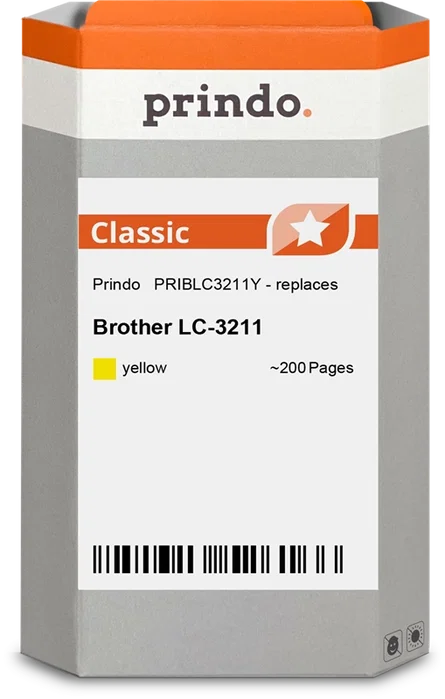 Prindo Cartucho de Tinta Amarillo PRIBLC3211Y Classic Prindo Cartucho de Tinta Amarillo PRIBLC3211Y Classic