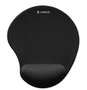 Subblim SUBMP-04E050 Alfombrilla de Ratón Ergonómica con Gel Refrigerante NeoGel - Soporte para Muñeca, Base Antideslizante, Superficie de Licra, Negro