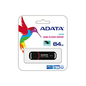 ADATA DashDrive UV150 64GB USB 3.2 Gen 1 Negro