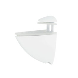 WOLFPACK LINEA PROFESIONAL Soporte Pelícano Regulable para Estante 1-20 mm Blanco