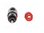 PRO CAR Enchufe de mechero de coche con borna de tornillo, 8A, negro