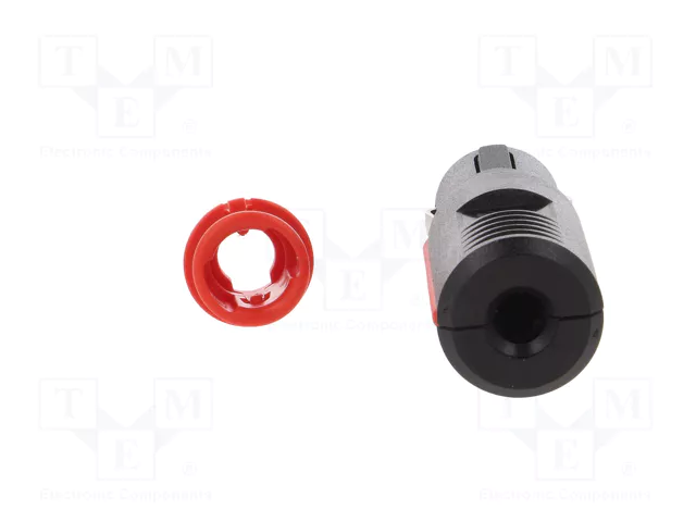 PRO CAR Enchufe de mechero de coche con borna de tornillo, 8A, negro