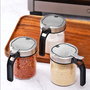 Quttin Dispensador de Especias con Tapa, 300 ml, Acero Inoxidable, Dimensiones: 7,8 cm Ancho x **9,5 cm Alto x 10,6 cm Largo (36 Unidades)