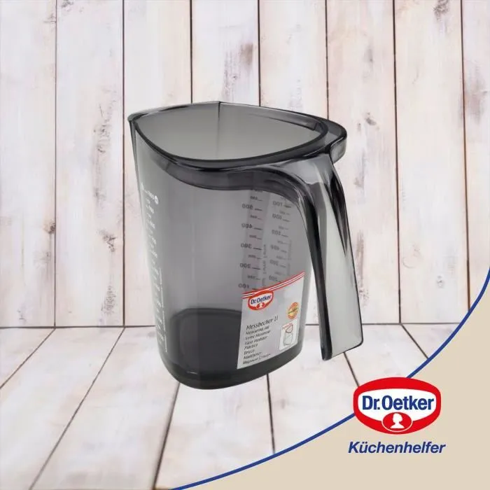 Dr Oetker Juego de taza medidora y jeringa para repostería - Edición Baker Dr Oetker Juego de taza medidora y jeringa para repostería - Edición Baker