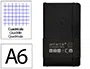 Antartik Cuaderno A6 Tapa Blanda Cuadriculado Negro 100 Hojas 80 gr FSC