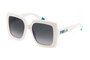 Furla SFU685-5403GF Gafas de sol beige con cristal gris degradado