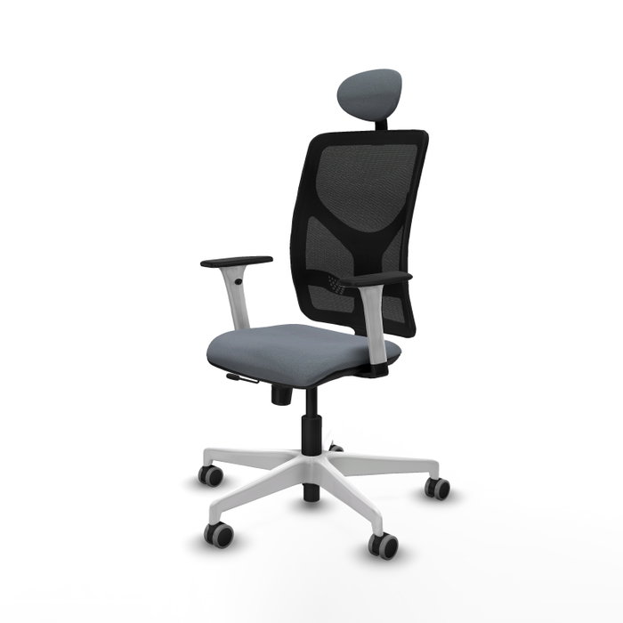 PIQUERAS Y CRESPO Silla de oficina Motilla con mecanismo Sincro/Traslack Gris y Negro PIQUERAS Y CRESPO Silla de oficina Motilla con mecanismo Sincro/Traslack Gris y Negro