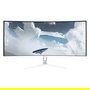 Arozzi TFT Nova 34" Curvo - Monitor Gaming VA, Resolución 3440 x 1440 4K Ultra HD, 165Hz, 1ms, Blanco