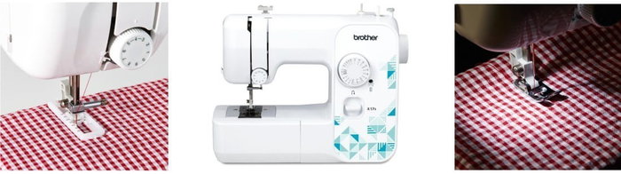 Brother X17s Máquina de coser automática mecánica Blanco Brother X17s Máquina de coser automática mecánica Blanco