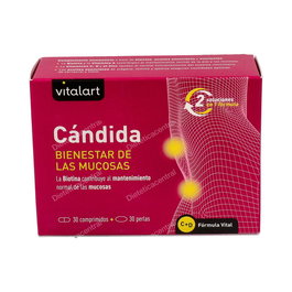 Vitalart Candida 30 Comprimidos + 30 Perlas