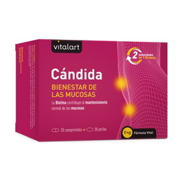 Vitalart Cándida 30 cápsulas Complemento para candidiasis