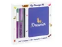 Bic Set Escritura My Message Kit: Bolígrafo 4 Colores Shine, Highlighter Grip Pastel y Libreta A6