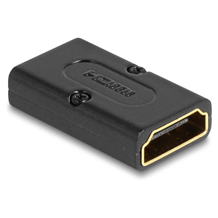 DeLOCK Adaptador HDMI hembra a hembra 8K 60 Hz Negro DeLOCK Adaptador HDMI hembra a hembra 8K 60 Hz Negro