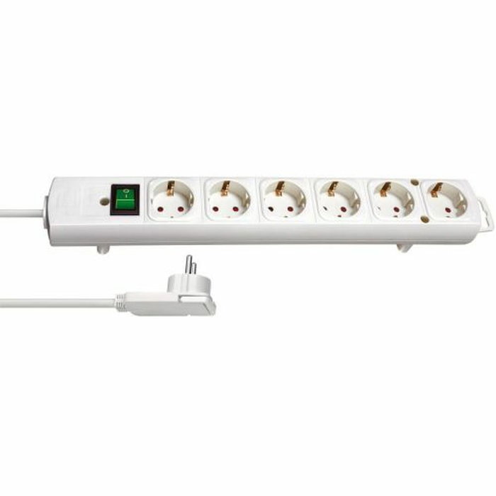 Brennenstuhl Comfort-Line 6 salidas con cable de 2 m Blanco Brennenstuhl Comfort-Line 6 salidas con cable de 2 m Blanco