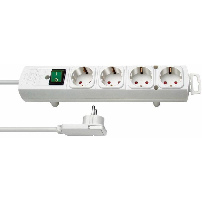 Brennenstuhl Comfort-Line 6 salidas con cable de 2 m Blanco Brennenstuhl Comfort-Line 6 salidas con cable de 2 m Blanco