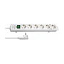 Brennenstuhl Comfort-Line 6 salidas con cable de 2 m Blanco