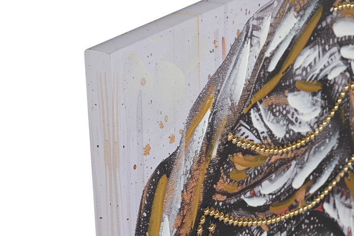 DKD Home Decor Cuadro Lienzo MDF 60x3x90 Africana (Surtido de 2)
