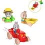 Sophie La Girafe SOP3056567002282 - Conjunto de Accesorios de Jardinera, Tractor y Carretilla - Juego Completo