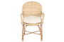 DKD Home Decor Silla de Bambú y Ratán Natural
