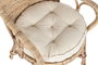 DKD Home Decor Silla de Bambú y Ratán Natural