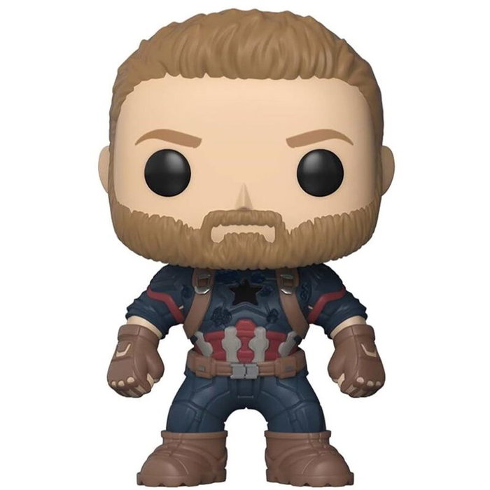 Funko Figura POP Marvel Avengers Infinity War Capitán America 9cm