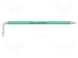 WERA Llave allen Hex-Plus esférica 2mm larga