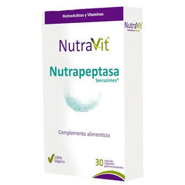 NUTRAVIT Serrazime Nutrapeptasa 30 Capsulas