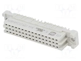 HARTING DIN 41612 conector hembra de 48 pines recto THT