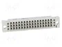 HARTING DIN 41612 conector hembra de 48 pines recto THT